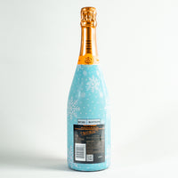 Thumbnail for Snowflakes Bottle Wrap on Champagne Bottle