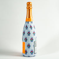 Thumbnail for WH Hostess Christmas Ginger Jars Bottle Wrap on Champagne Bottle