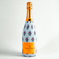 Thumbnail for WH Hostess Christmas Ginger Jars Bottle Wrap on Champagne Bottle
