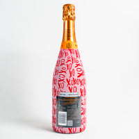 Thumbnail for Limited Edition XOXO Bottle Wrap on Champagne Bottle