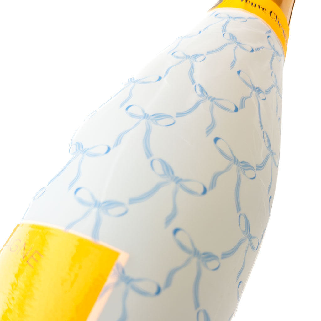 Beau Bottles Grandmillenial Blue Bows - Veuve Edition - Beau Bottles