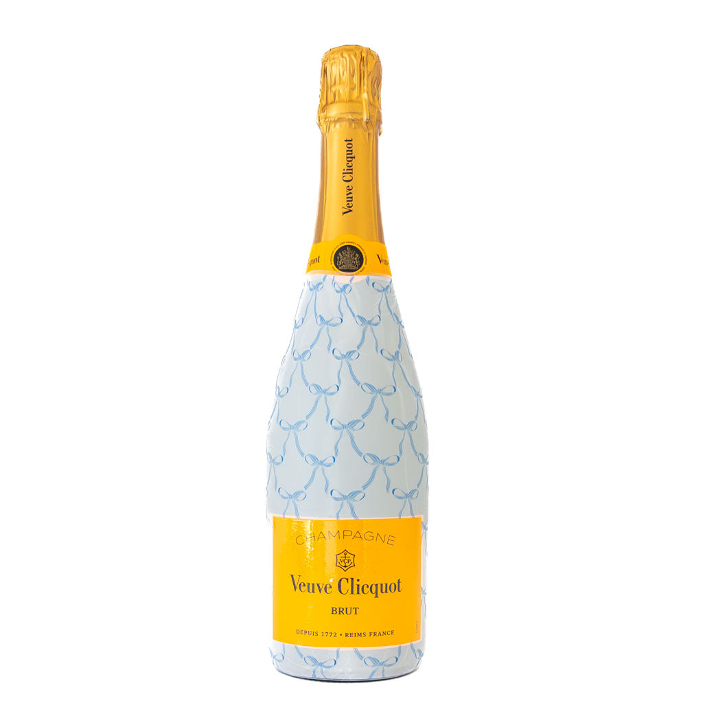Beau Bottles Grandmillenial Blue Bows - Veuve Edition - Beau Bottles