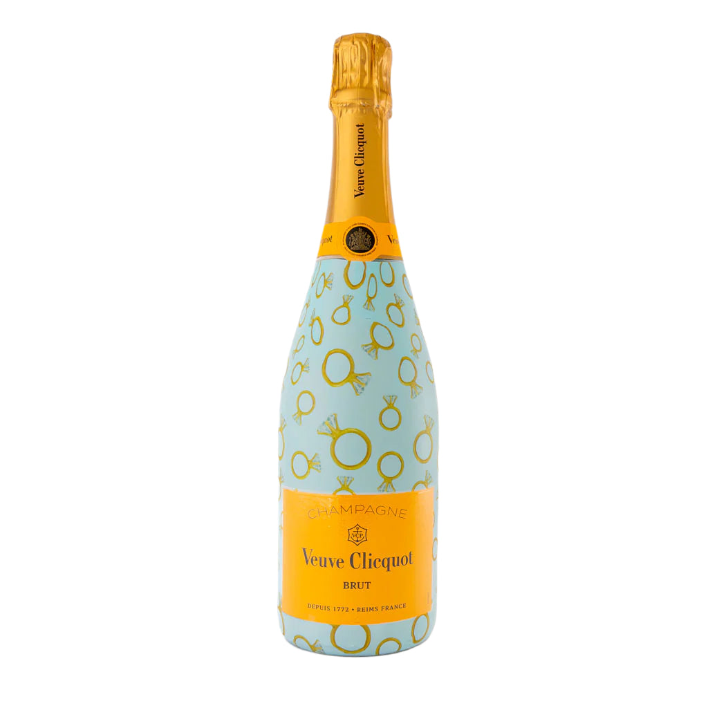 Beau Bottles Blue Engagement Ring - Veuve Edition