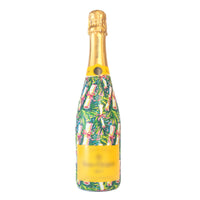 Thumbnail for Preppy Diploma Bottle Wrap on Champagne Bottle
