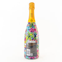 Thumbnail for Pink Key West Cottage Bottle Wrap on Champagne Bottle