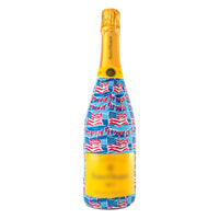 Thumbnail for Stars and Stripes Bottle Wrap on Champagne Bottle