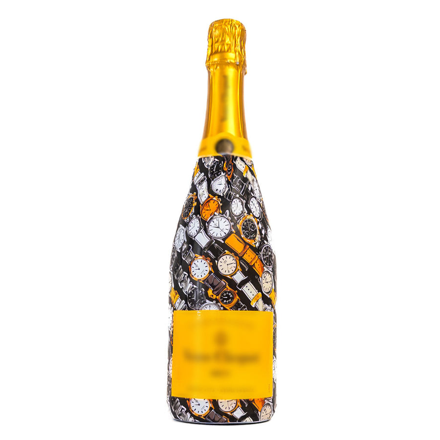 Watches Bottle Wrap on Champagne Bottle