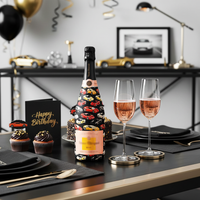Thumbnail for Vroom Vroom Bottle Wrap on Champagne Bottle