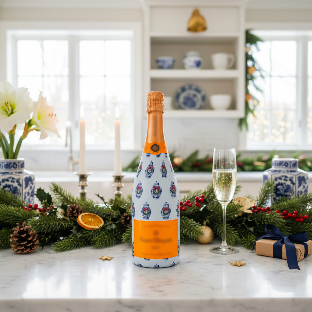 Beau Bottles WH Hostess Christmas Ginger Jars - Champagne Collection