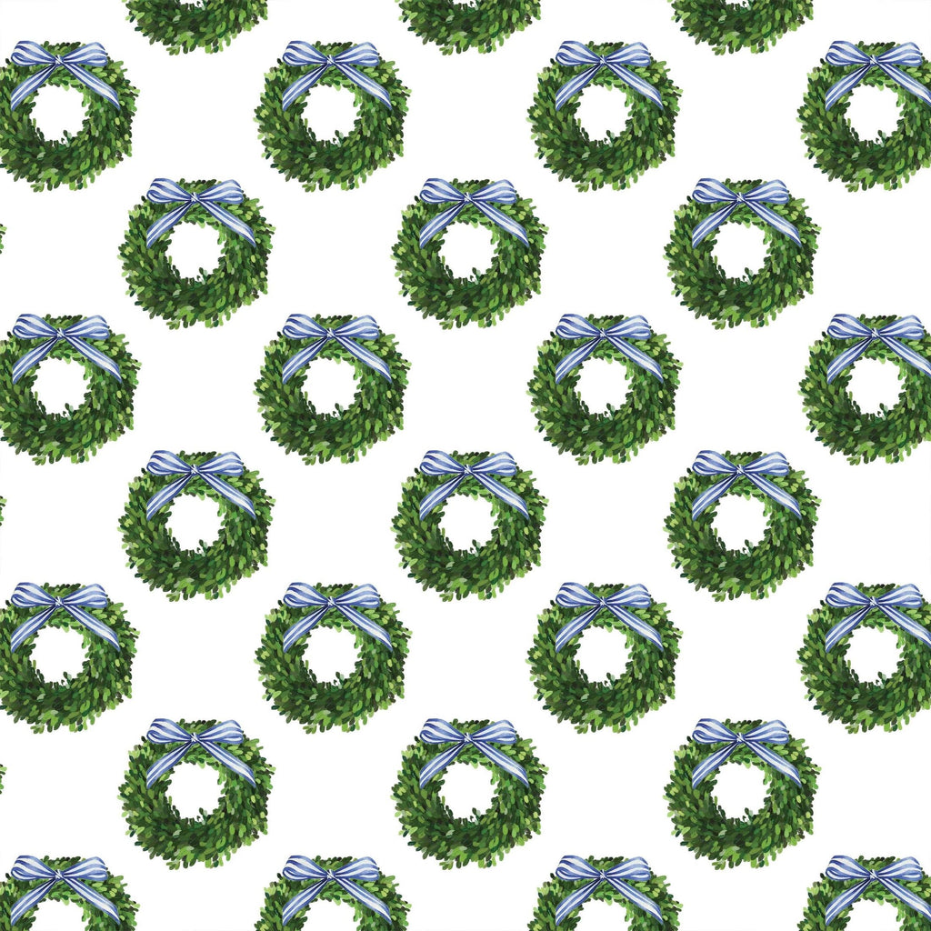 WH Hostess Boxwood Wreaths Bottle Wrap on La Marca Prosecco