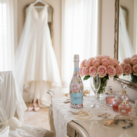 Thumbnail for Wedding Romance Bottle Wrap on La Marca Prosecco