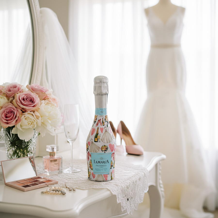 Beau Bottles Wedding Romance - MINI Prosecco Collection - Six Pack