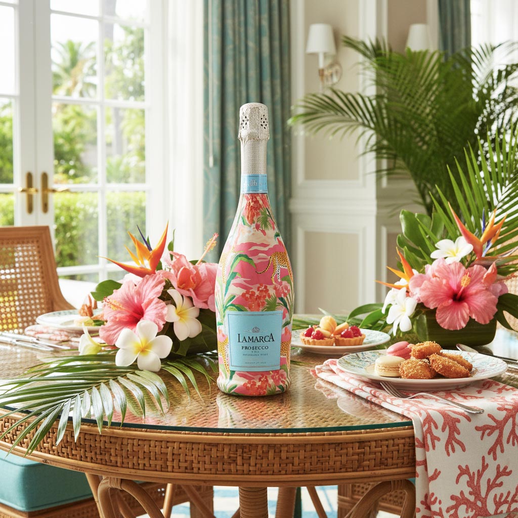 Wild Savannah Prosecco Bottle Wrap
