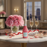 Thumbnail for Limited Edition XOXO Mini Bottle Wrap Set on Mini La Marca Prosecco