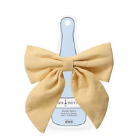 Thumbnail for Beau Bottles Yellow Linen Bottle Bow