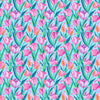 Blushing Tulip Garden Bottle Wrap on La Marca Prosecco