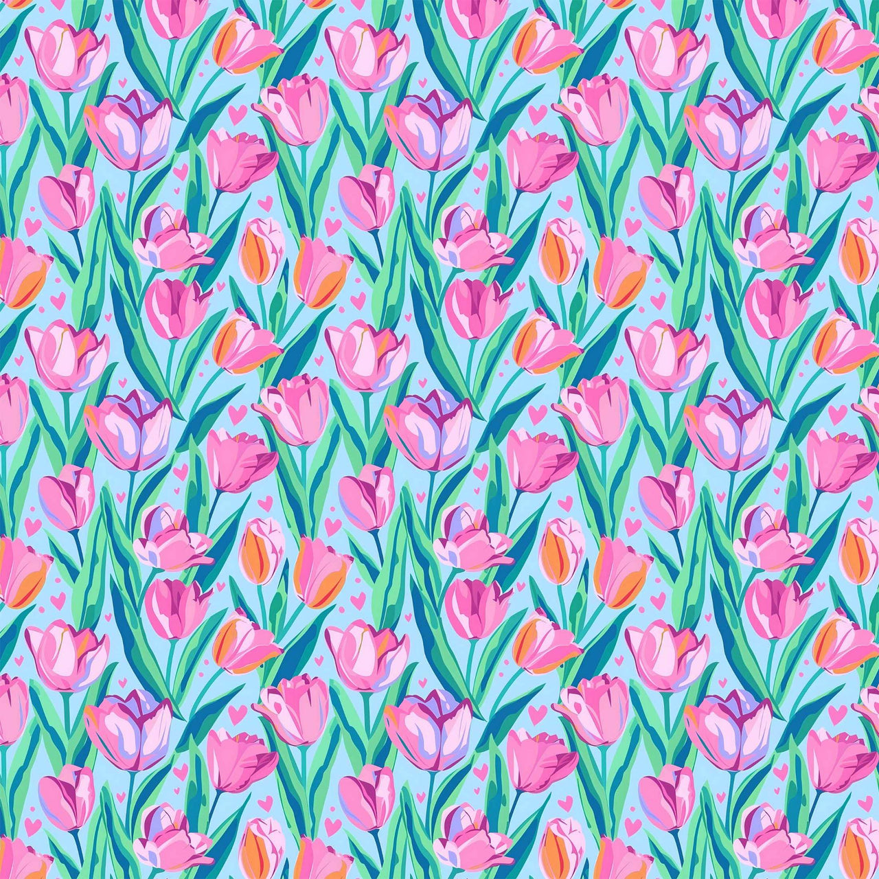Blushing Tulip Garden Bottle Wrap on La Marca Prosecco
