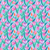 Thumbnail for Blushing Tulip Garden Bottle Wrap on La Marca Prosecco