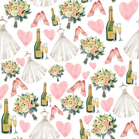 Thumbnail for Wedding Romance Bottle Wrap on Champagne Bottle