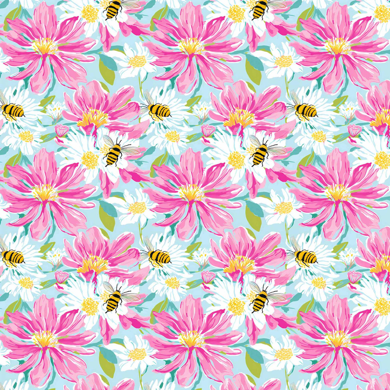 Busy Bee Garden Bottle Wrap on La Marca Prosecco