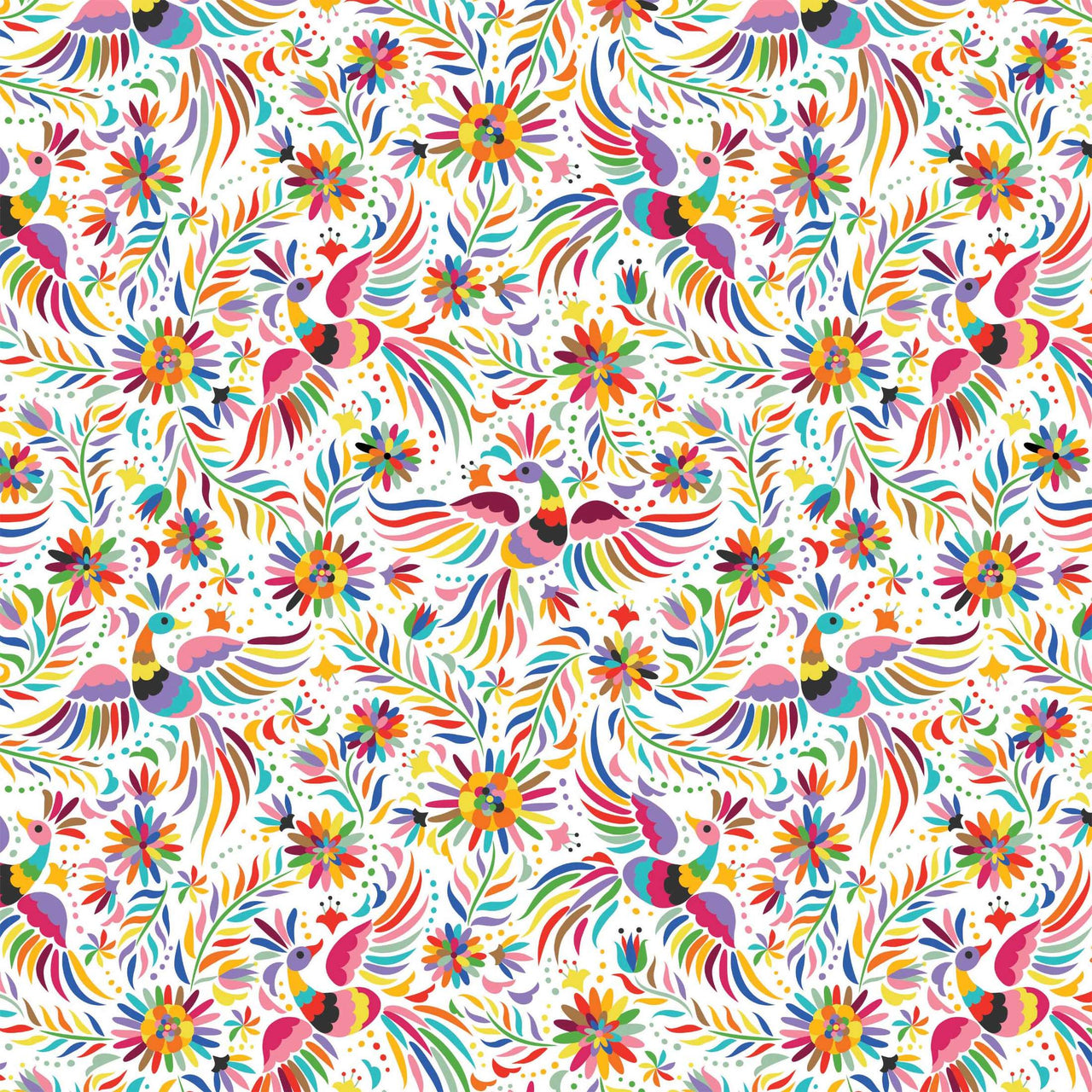 Fiesta Otomi Floral Bottle Wrap on La Marca Prosecco