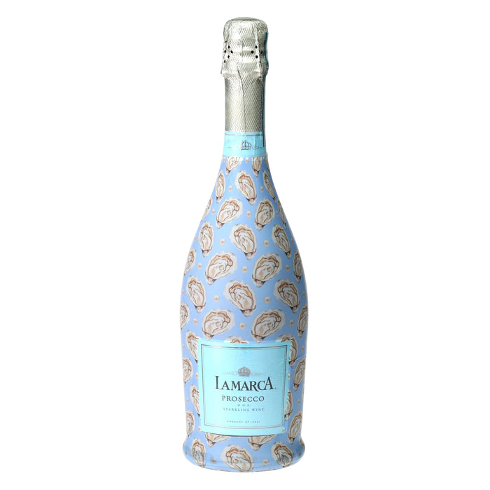 Charleston Tide Prosecco Bottle Wrap — 360 view