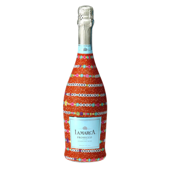 Friendship Bracelets Prosecco Bottle Wrap — 360 view