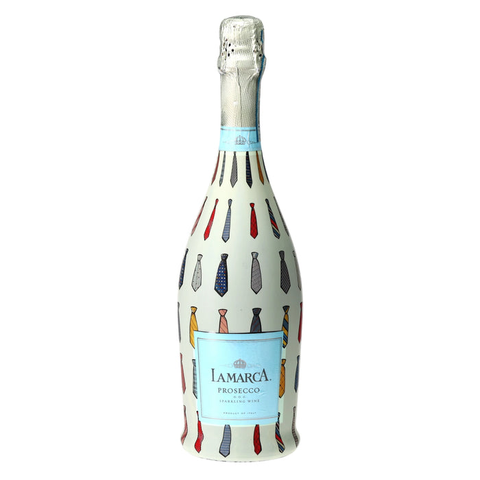 Small Ties Prosecco Bottle Wrap — 360 view
