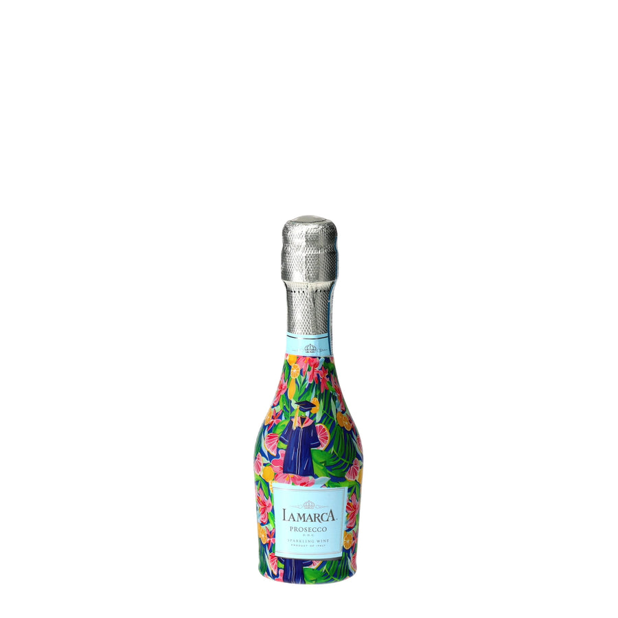 Beau Bottles Floral Graduation - MINI Prosecco Collection - Set of 6 (Wraps Only) — 360 view