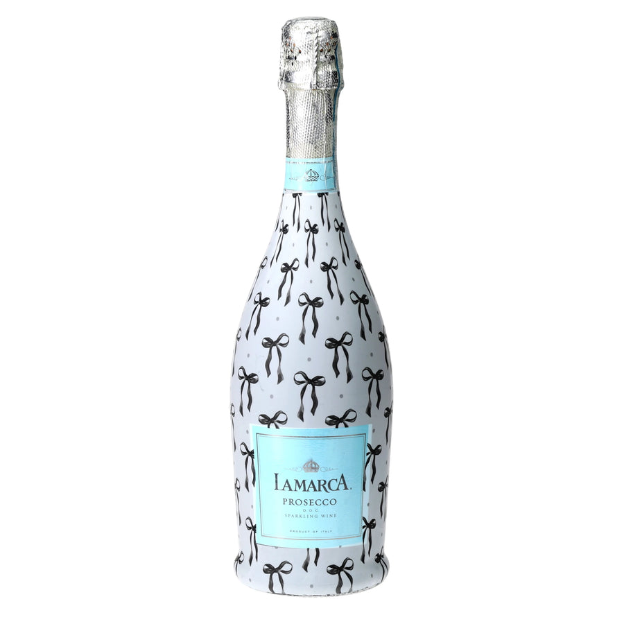 Beau Bottles Grandmillennial Black Bows - Prosecco Collection
