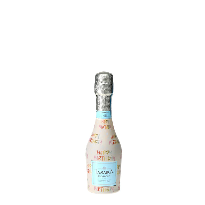 Birthday in Pastels Mini Prosecco Wraps (6-Pack) — 360 view