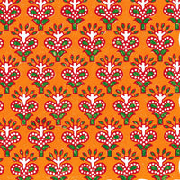 Thumbnail for Beau Bottles Indian Red Leaf Blockprint- La Marca Edition