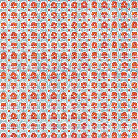 Thumbnail for Beau Bottles Indian Blockprint Blue Flower - La Marca Edition