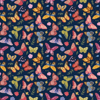 Thumbnail for Midnight Butterfly Garden Bottle Wrap on La Marca Prosecco
