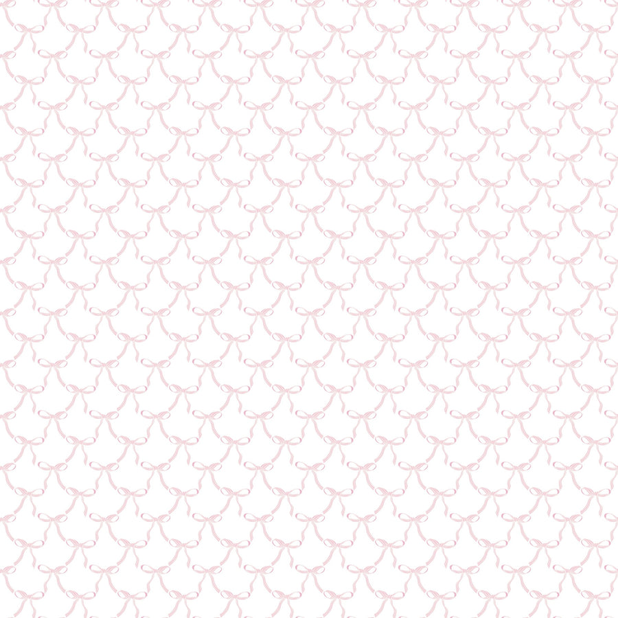 Grandmillenial Pink Bows Bottle Wrap on La Marca Prosecco