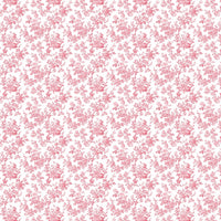 Thumbnail for Grandmillenial Pink Floral Bottle Wrap on Champagne Bottle