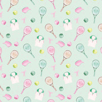 Thumbnail for Racquets & Ribbons Bottle Wrap on Champagne Bottle