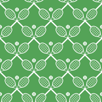 Thumbnail for Preppy Tennis Match Bottle Wrap on La Marca Prosecco